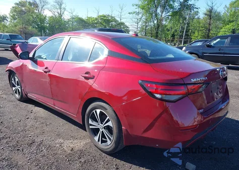 2023 Nissan Sentra Sv Xtronic Cvt z USA, uszkodzony, nr VIN 3N1AB8CVXPY313130